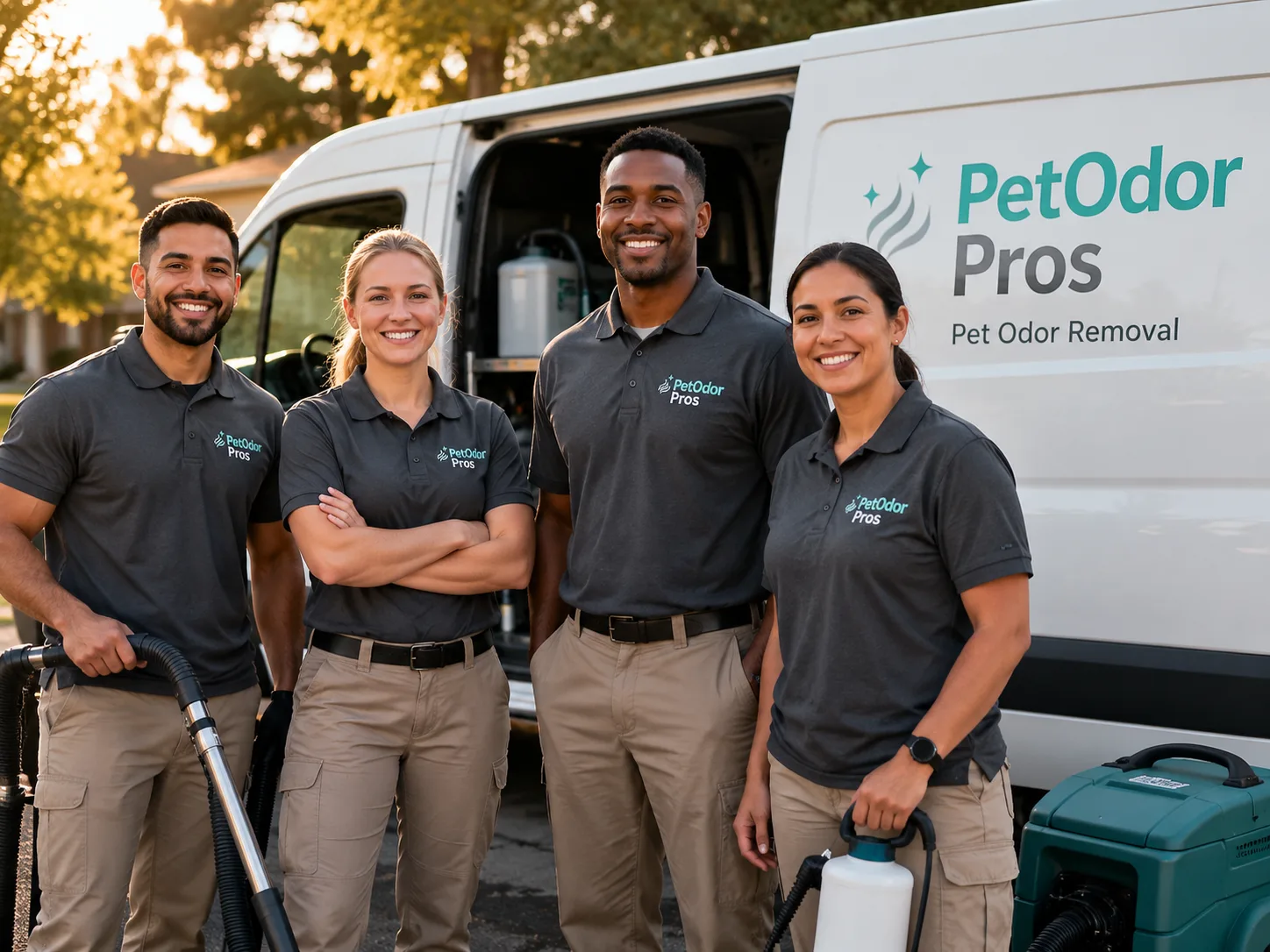 Pet Odor Removal team serving Fountainville, PA